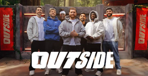 Outside